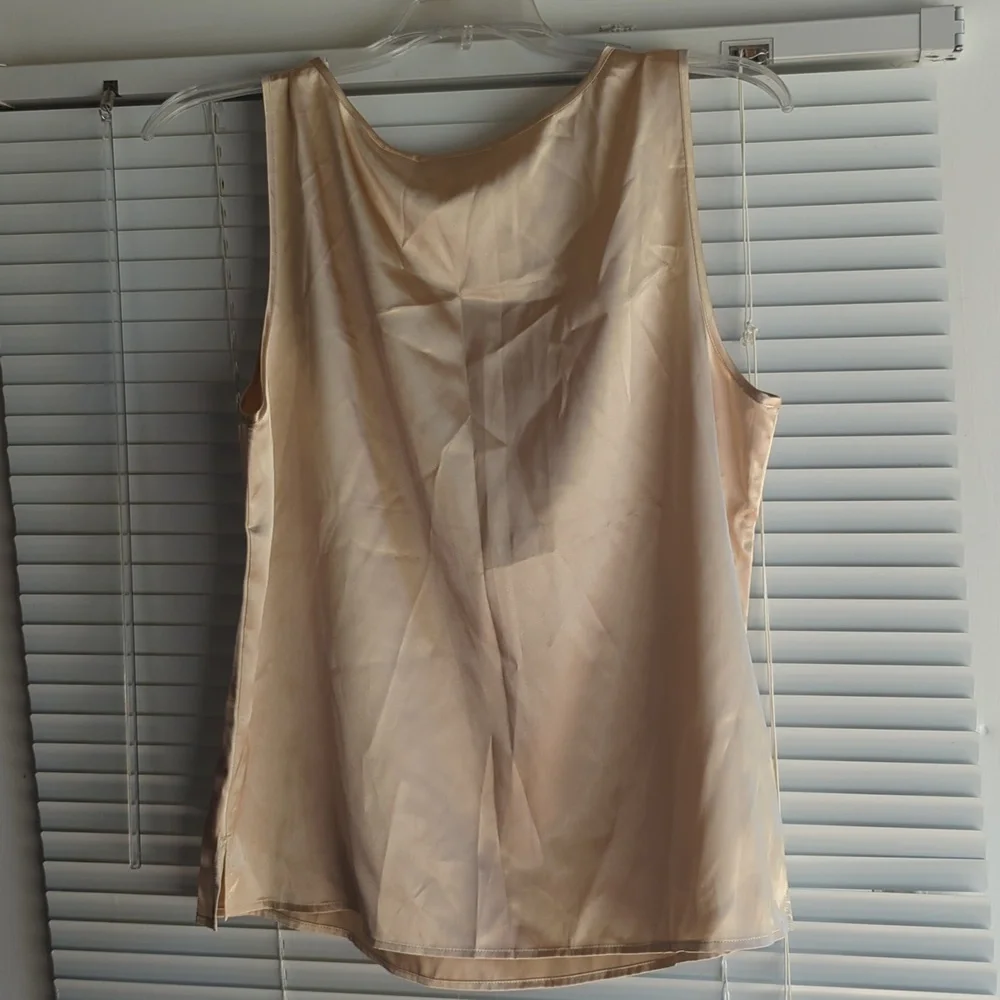 Chico's gold tank top - Picture 3 of 5